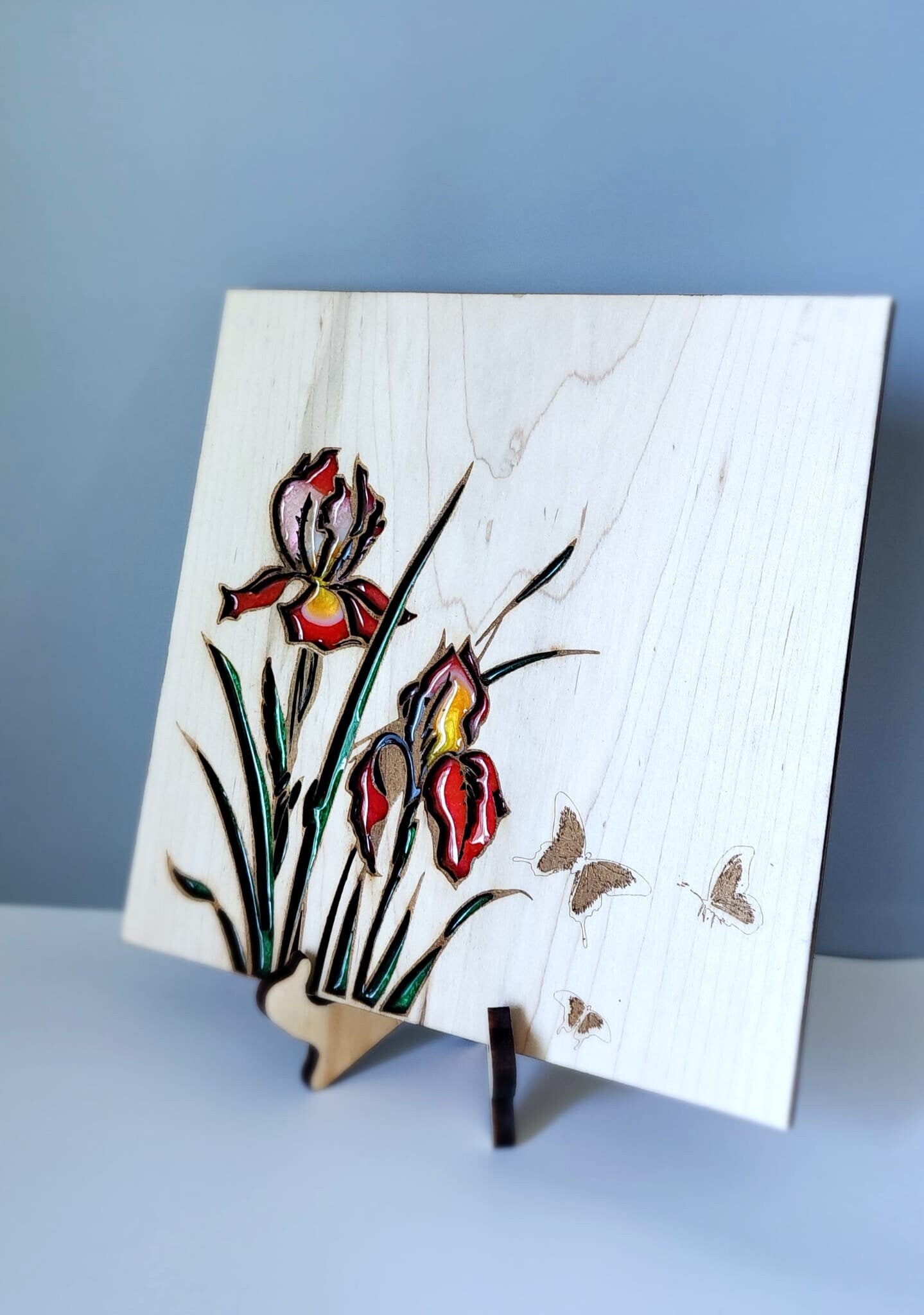 Wood and resin decoration art , Gift for every occasion , Home Décor , Personalize , Regalo, Art,