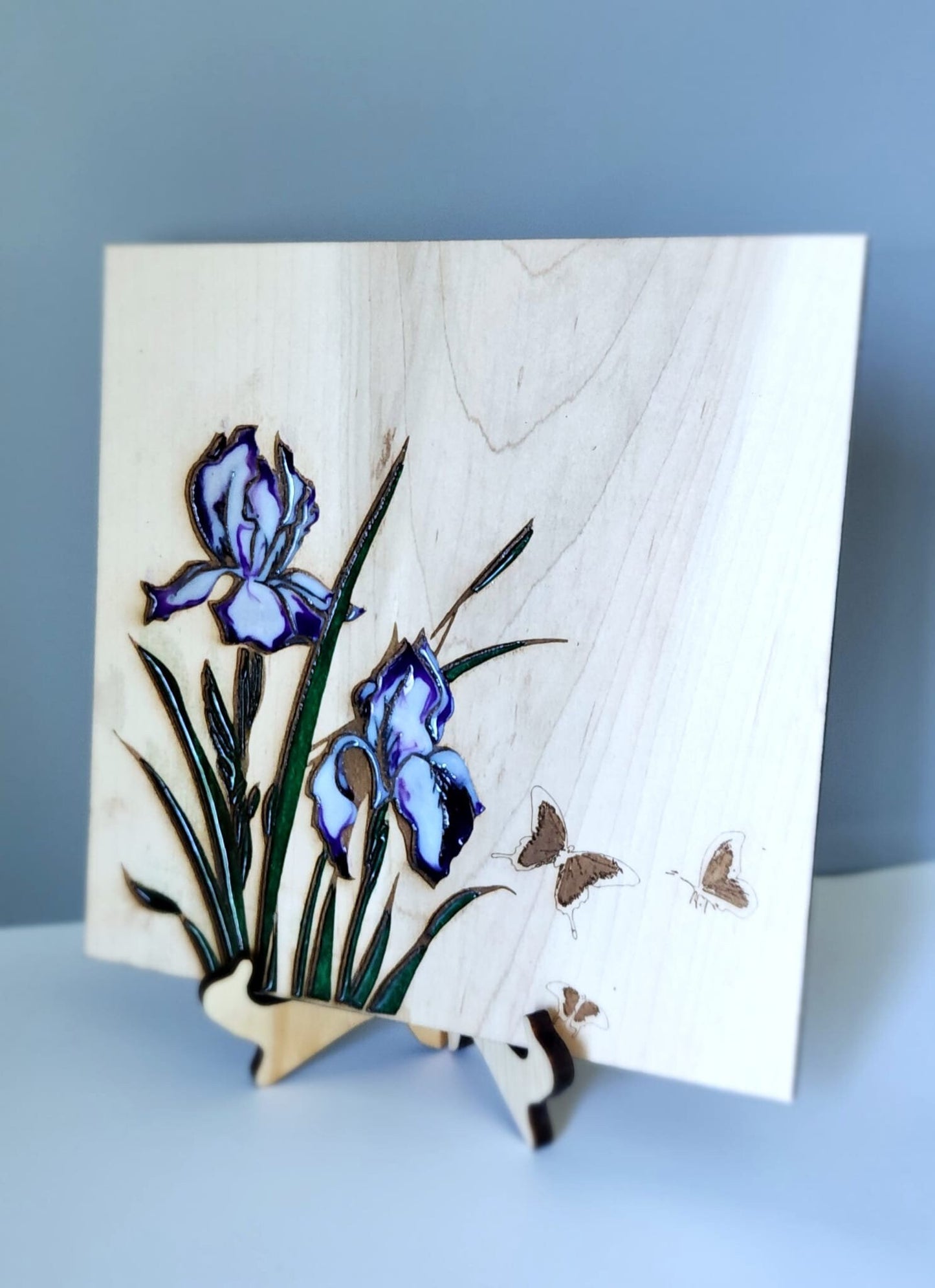 Wood and resin decoration art , Gift for every occasion , Home Décor , Personalize , Regalo, Art,