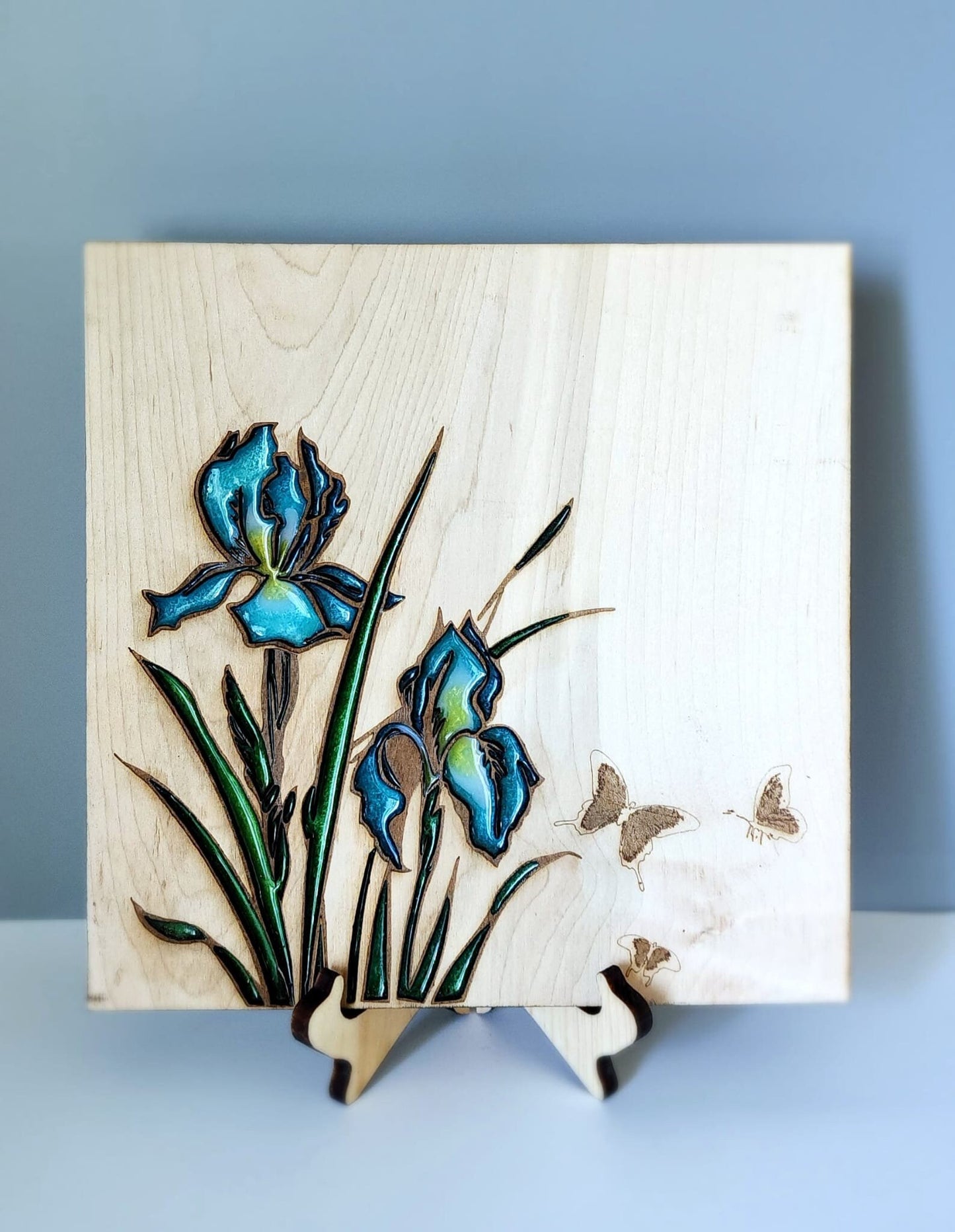 Wood and resin decoration art , Gift for every occasion , Home Décor , Personalize , Regalo, Art,