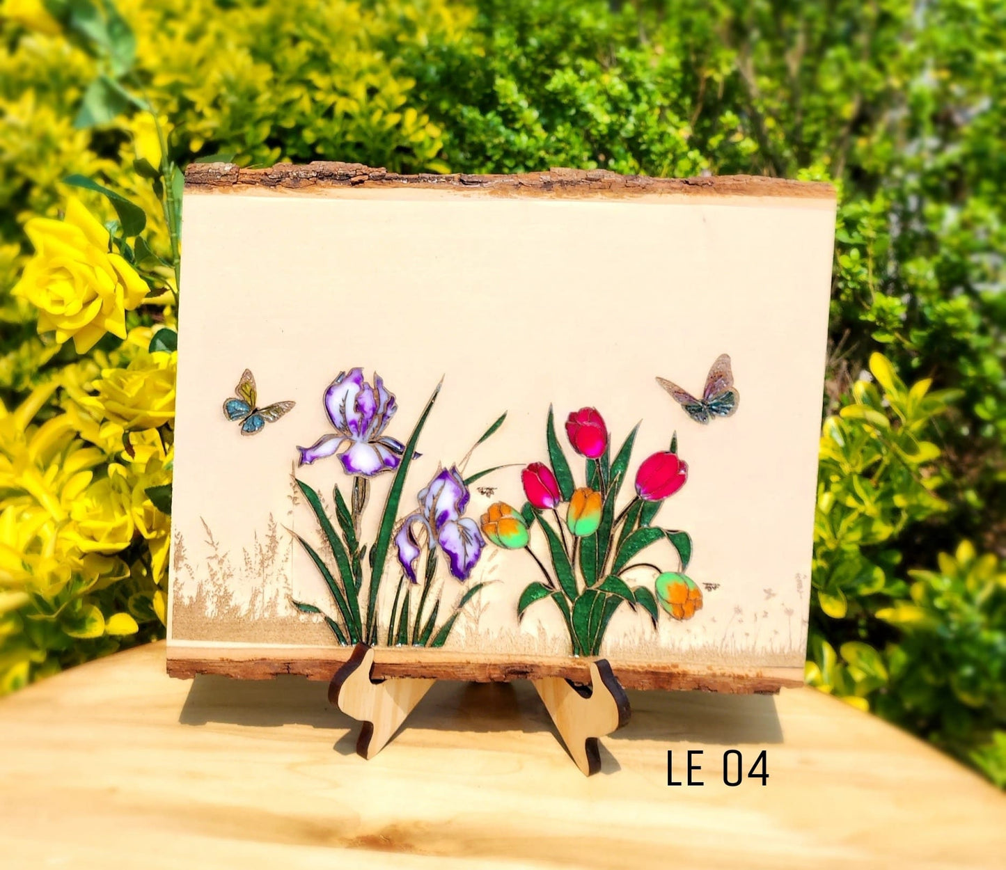 Live Edge Wood Art , Anniversary Gift, Wedding Gift , Occasion Gift, Resin, Wood Art ,Home Décor